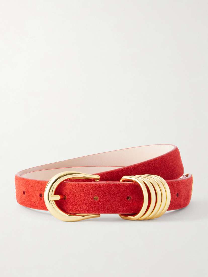 Déhanche Hollyhock Suede Belt