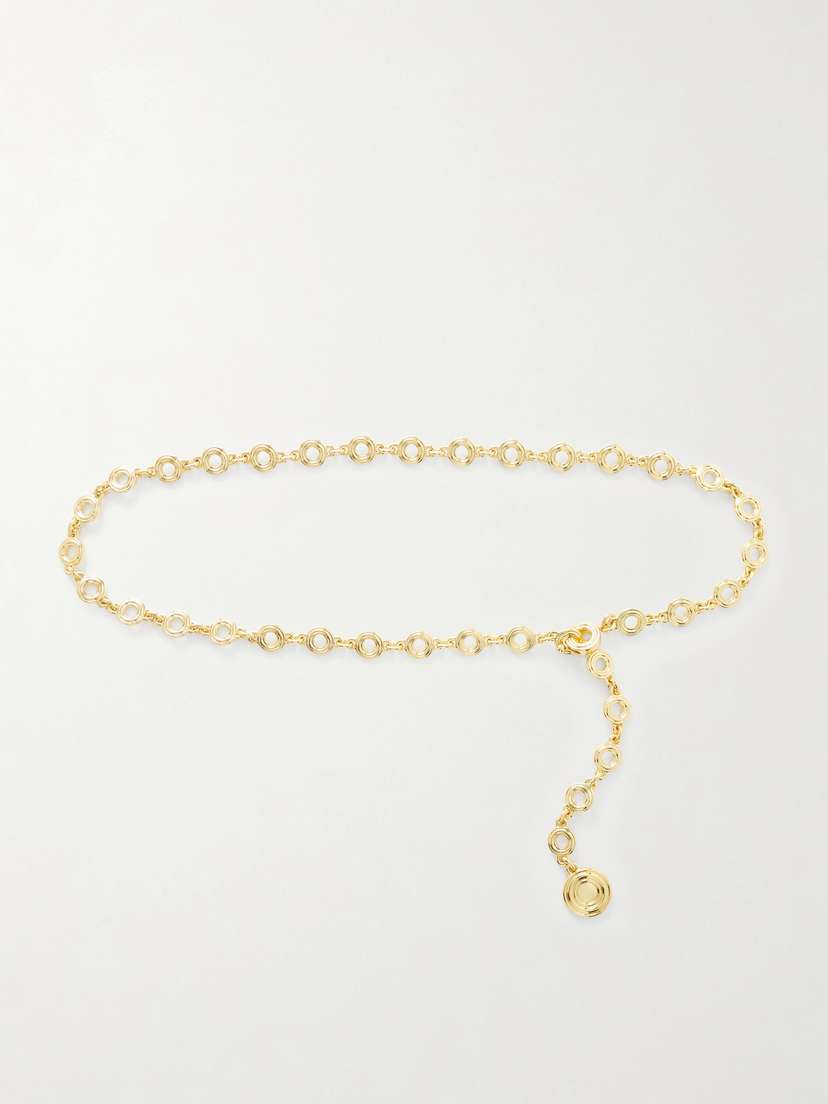 Déhanche Elysées Gold-tone Chain Belt