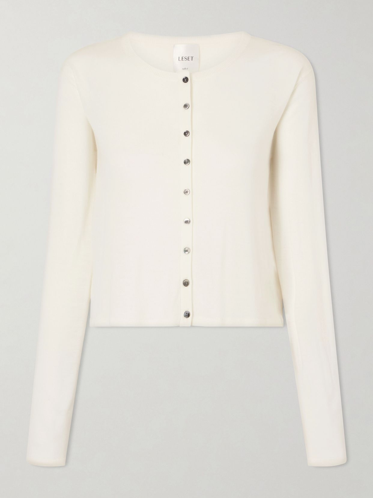 james merino wool cardigan
