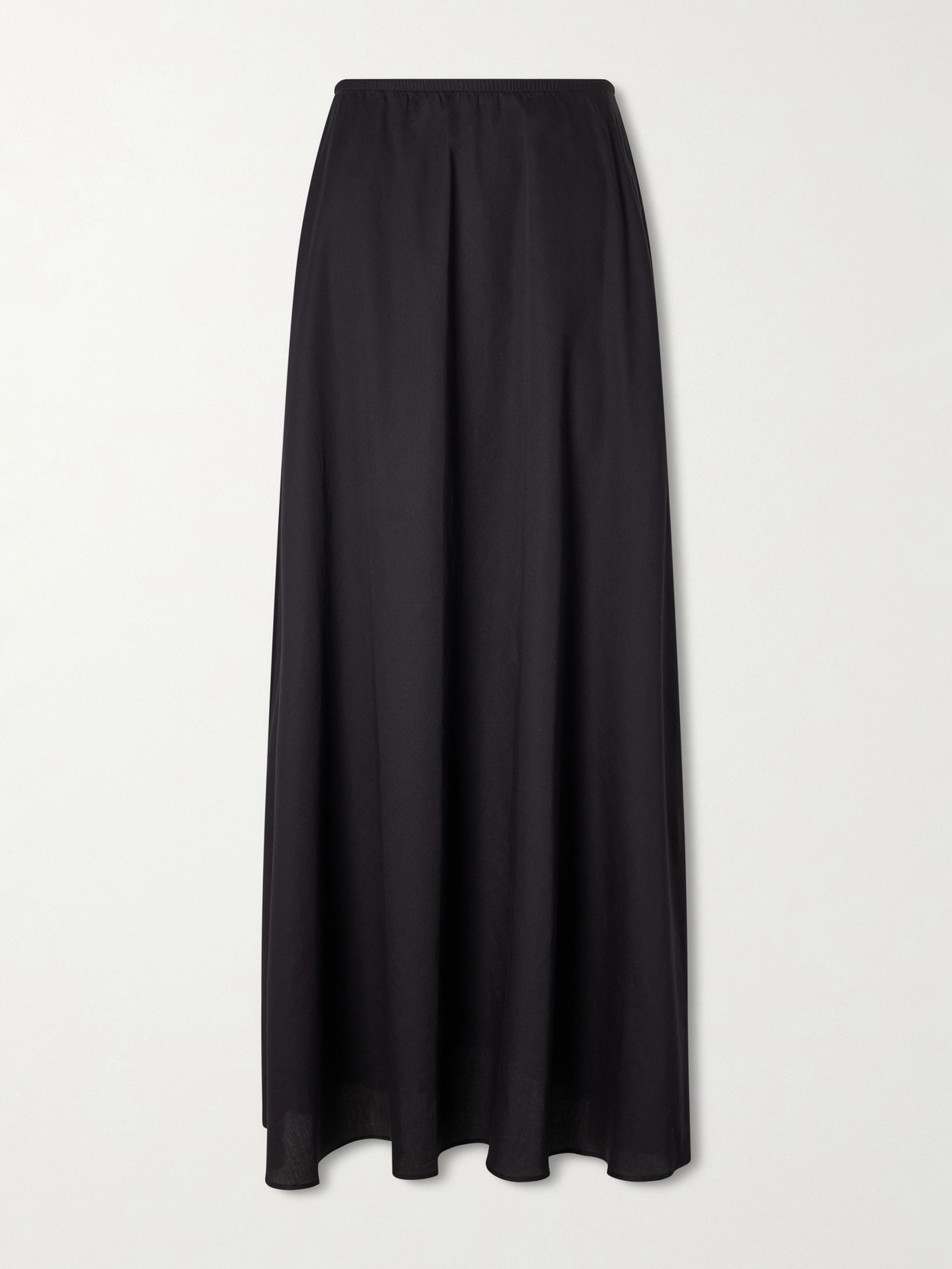 LESET - Yoko Cotton Maxi Skirt - Black