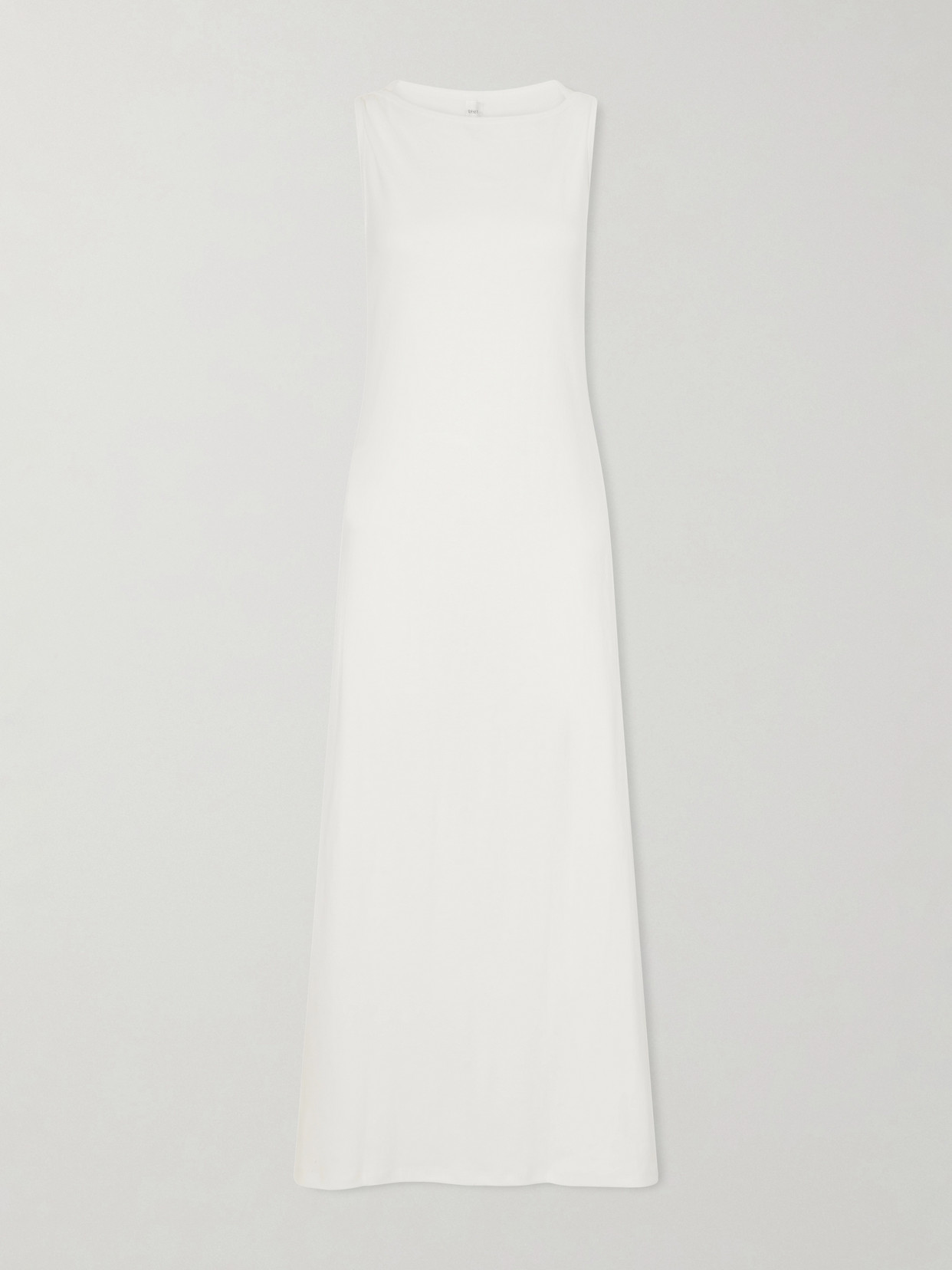 Leset Nando Cotton Maxi Dress In White