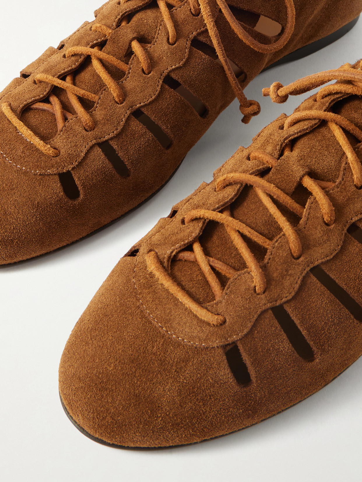 Isabel Marant Leyza Gd Ballet Flats -  - Leather - Brown