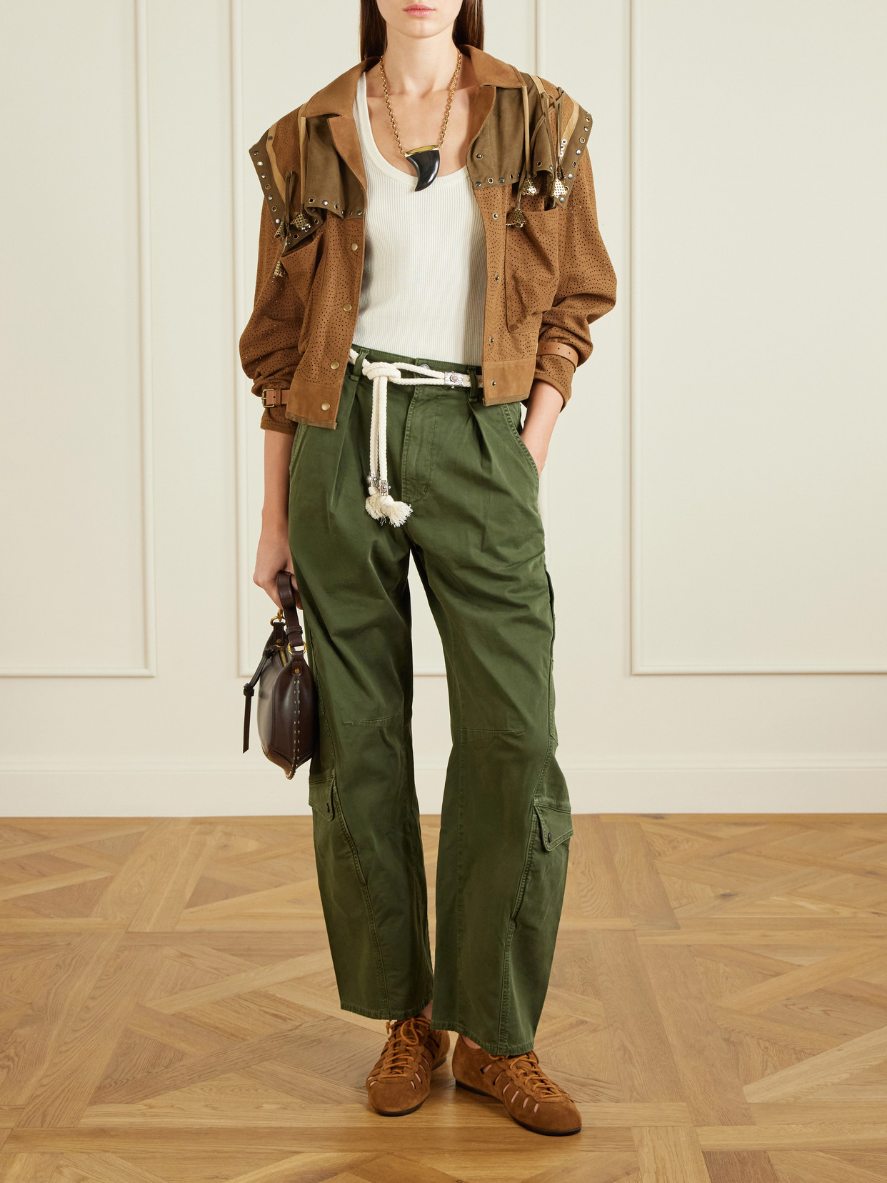 Isabel Marant Leyza Gd Ballet Flats -  - Leather - Brown