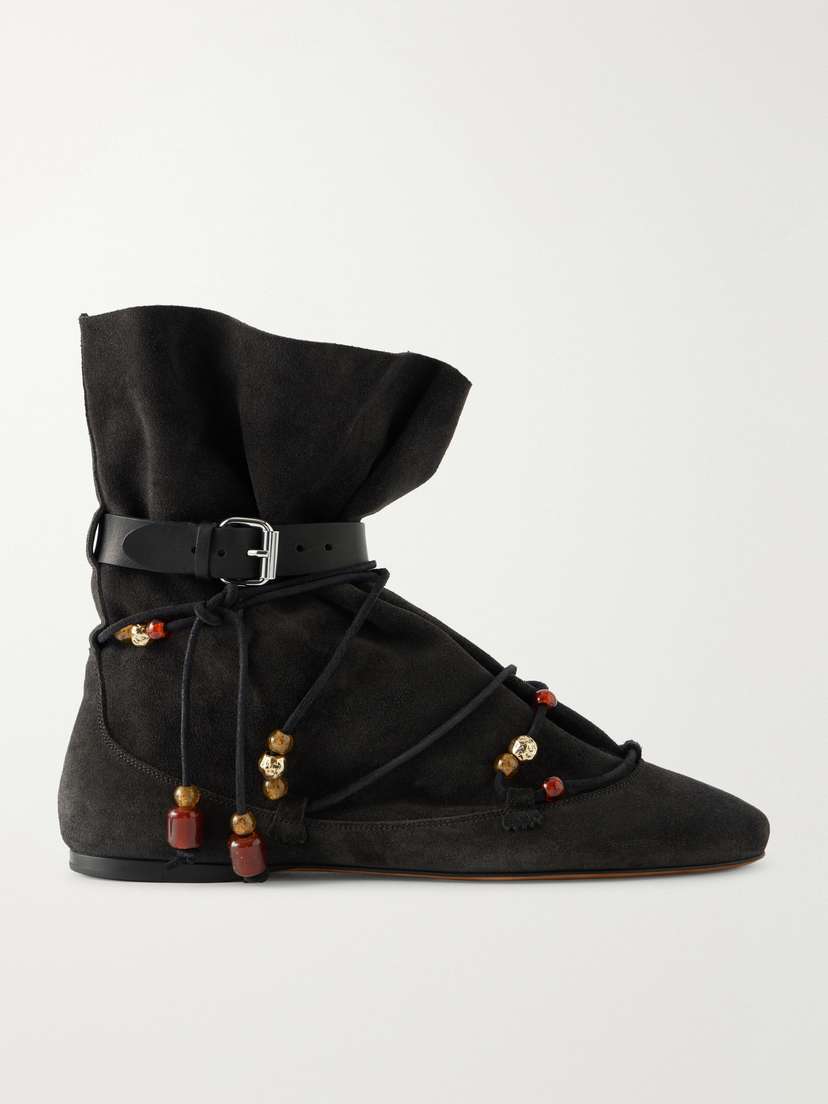 Isabel Marant Letiz Suede Ankle Boots