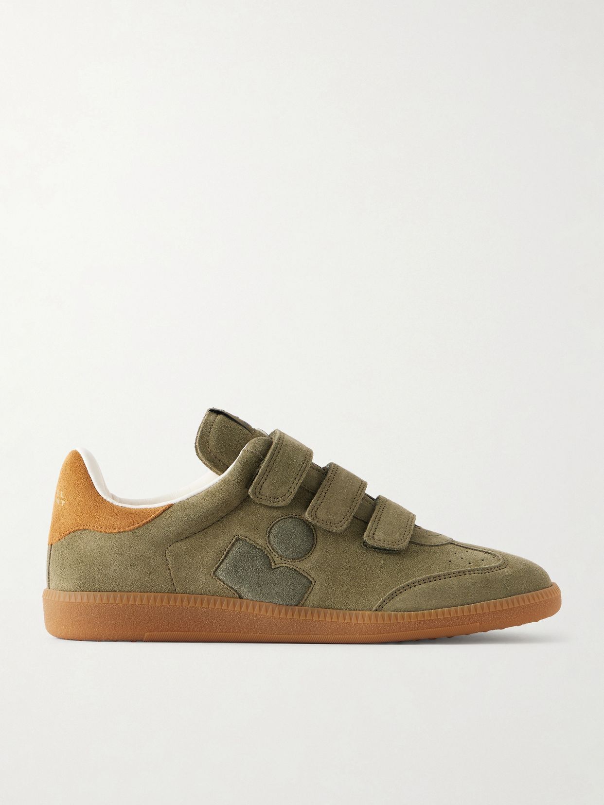 Suede Wedge Sneakers