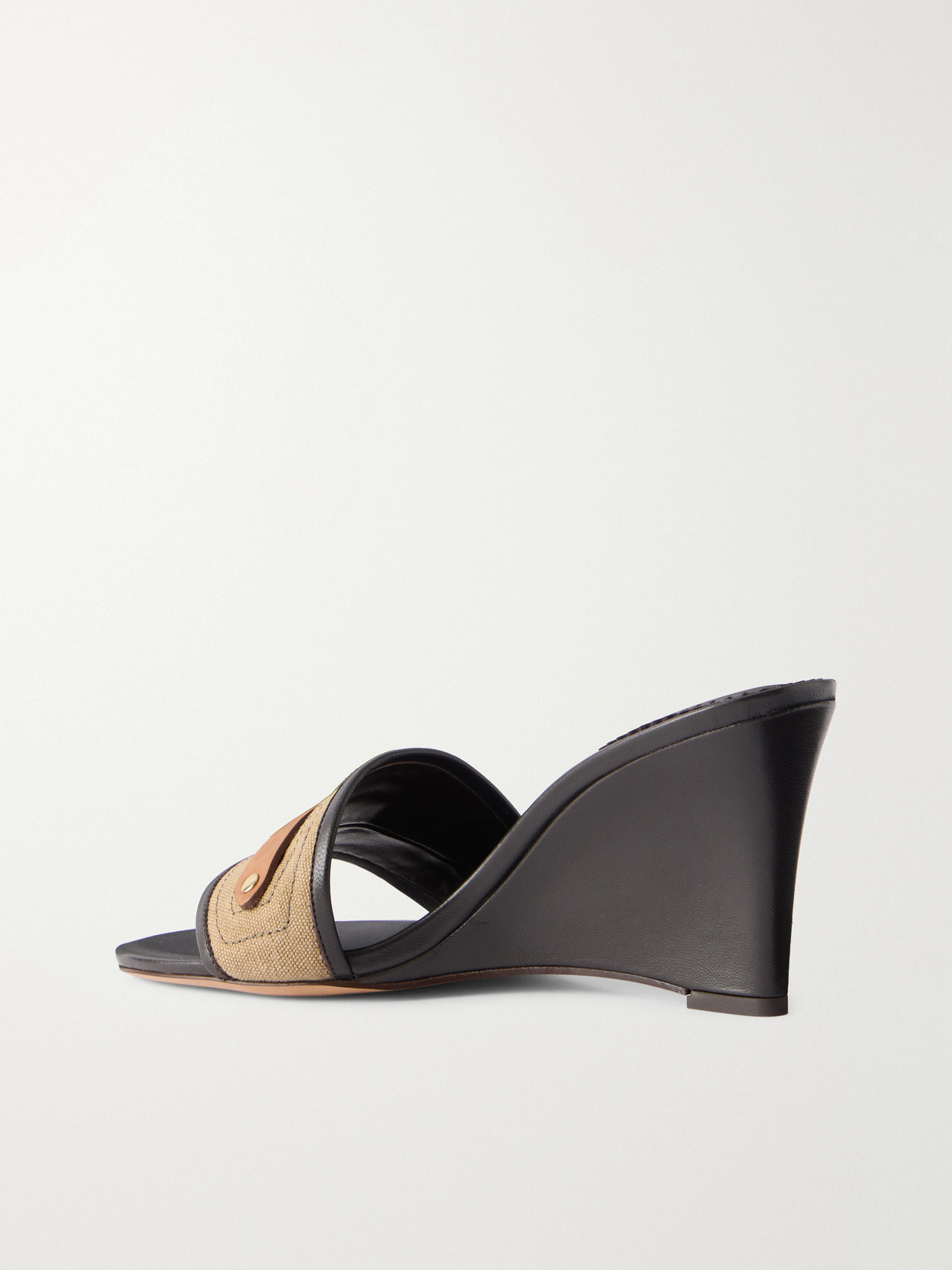 Abryel Buckled Canvas And Sandals