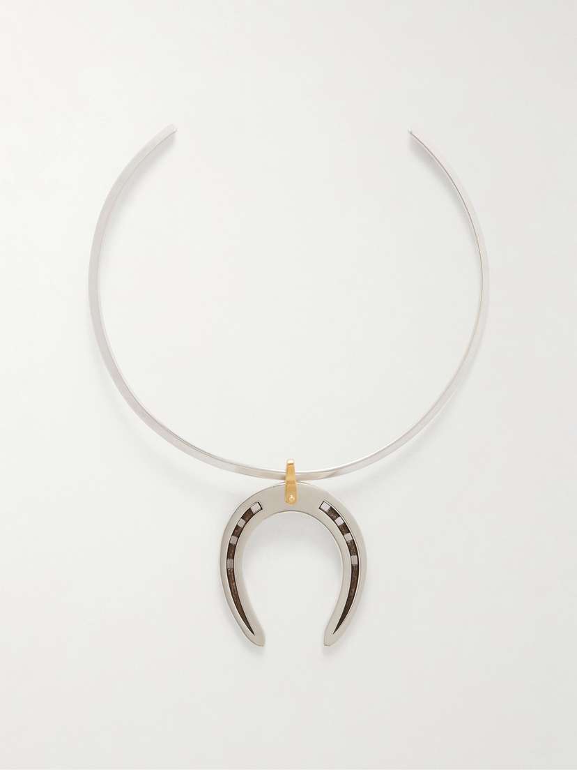 Isabel Marant Byrne Silver-tone Necklace