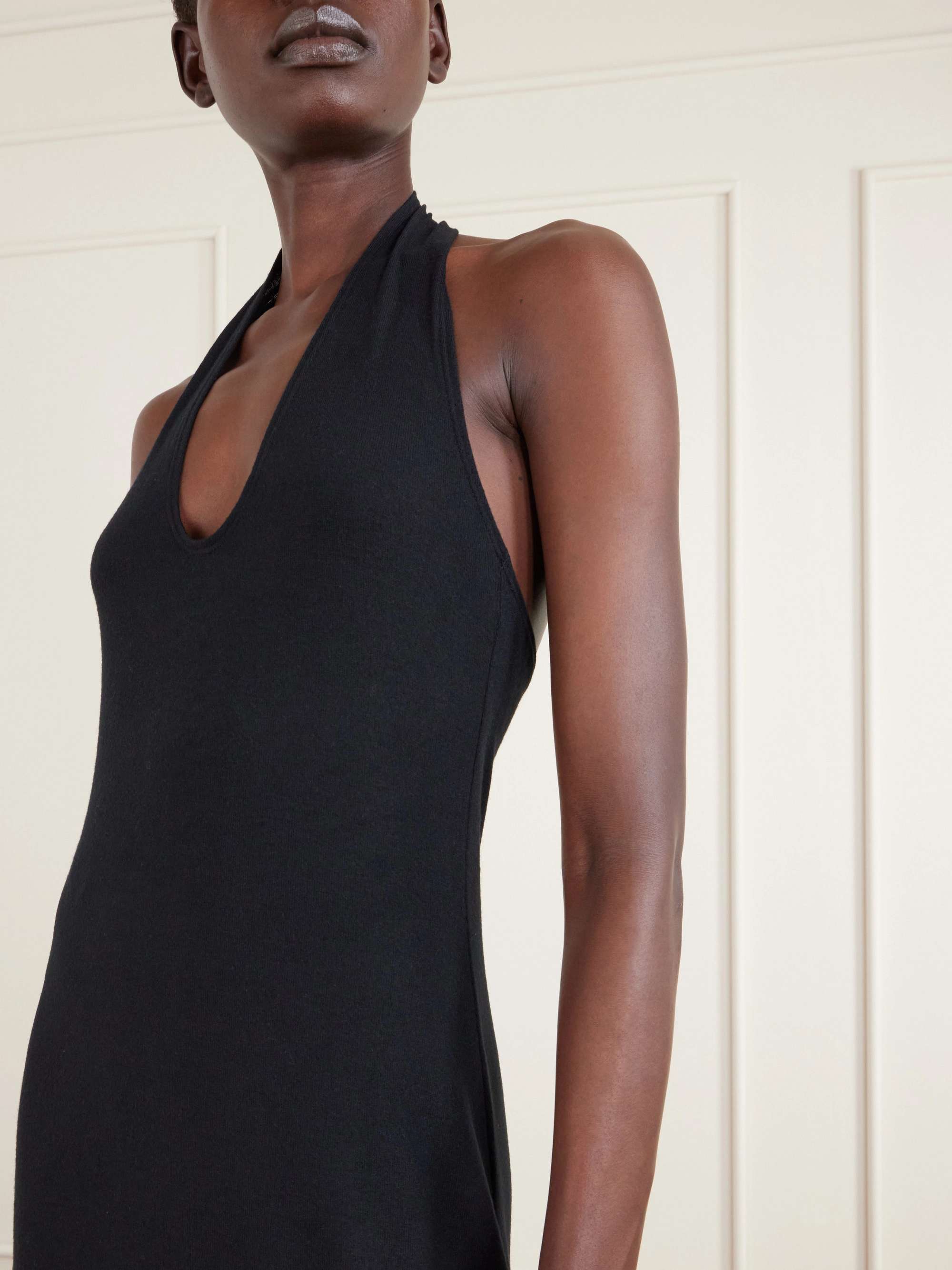 LESET Lauren Stretch-knit Maxi Dress - Women - Black Dresses - XL LESET Lauren Stretch-knit Maxi Dress - Women - Black Dresses - XL