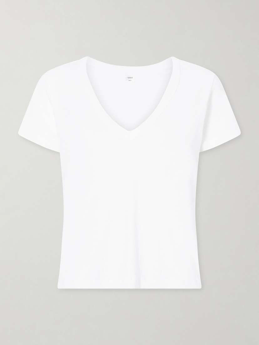 LESET Laura Cotton-jersey T-shirt