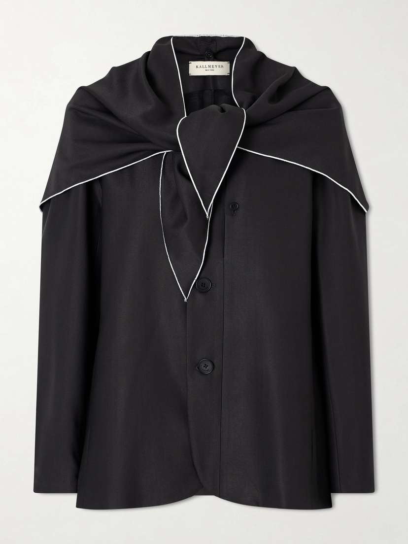 Kallmeyer Jamie Tie-detailed Cady Blazer