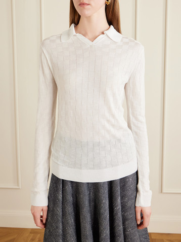 KALLMEYER Caleb knitted polo sweater