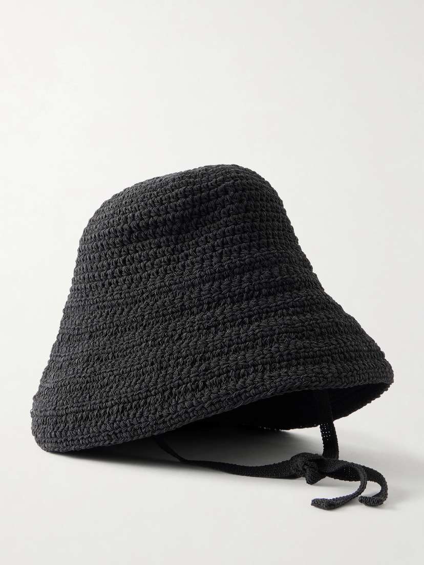 Kallmeyer Anouk Crocheted Cotton-blend Bucket Hat