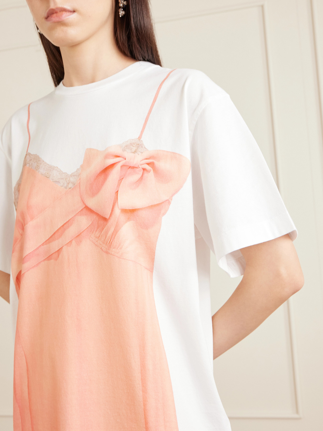 Printed Cotton-Jersey T-Shirt