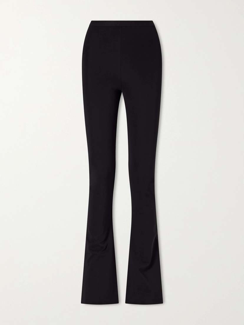 Rick Owens Carmen Jersey Flared Trousers