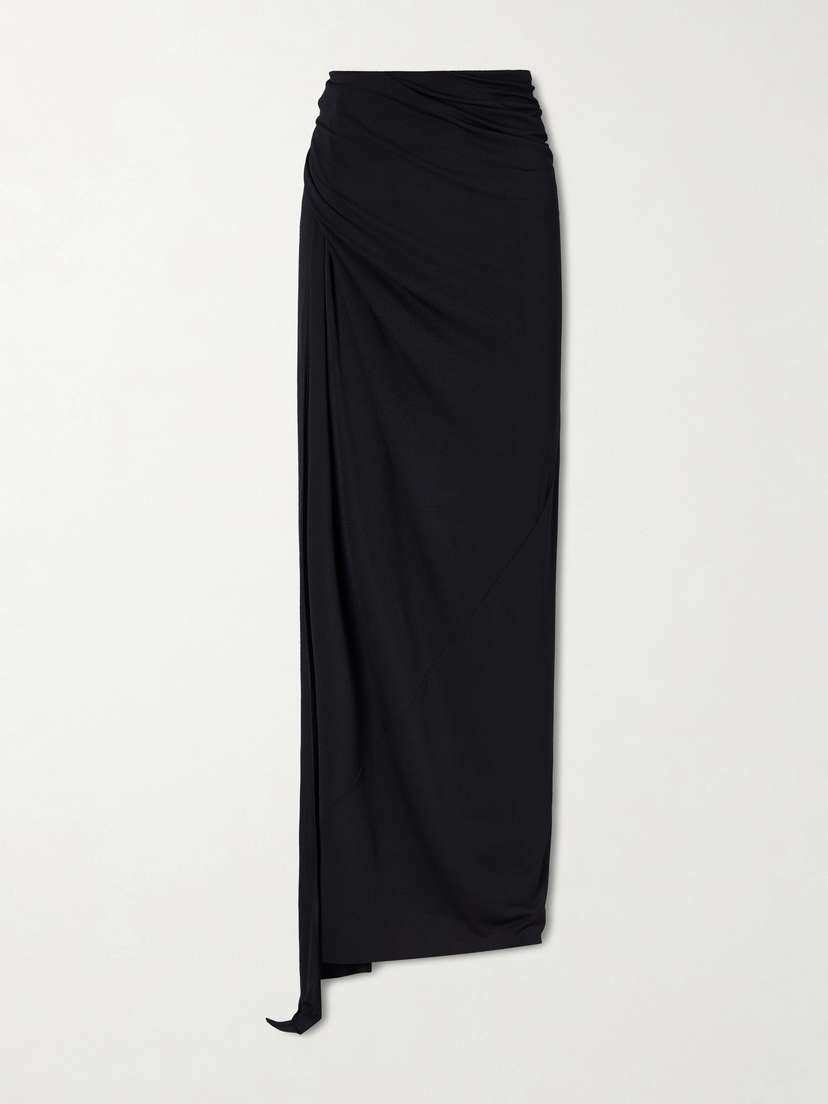 Rick Owens Stretch-jersey Maxi Skirt