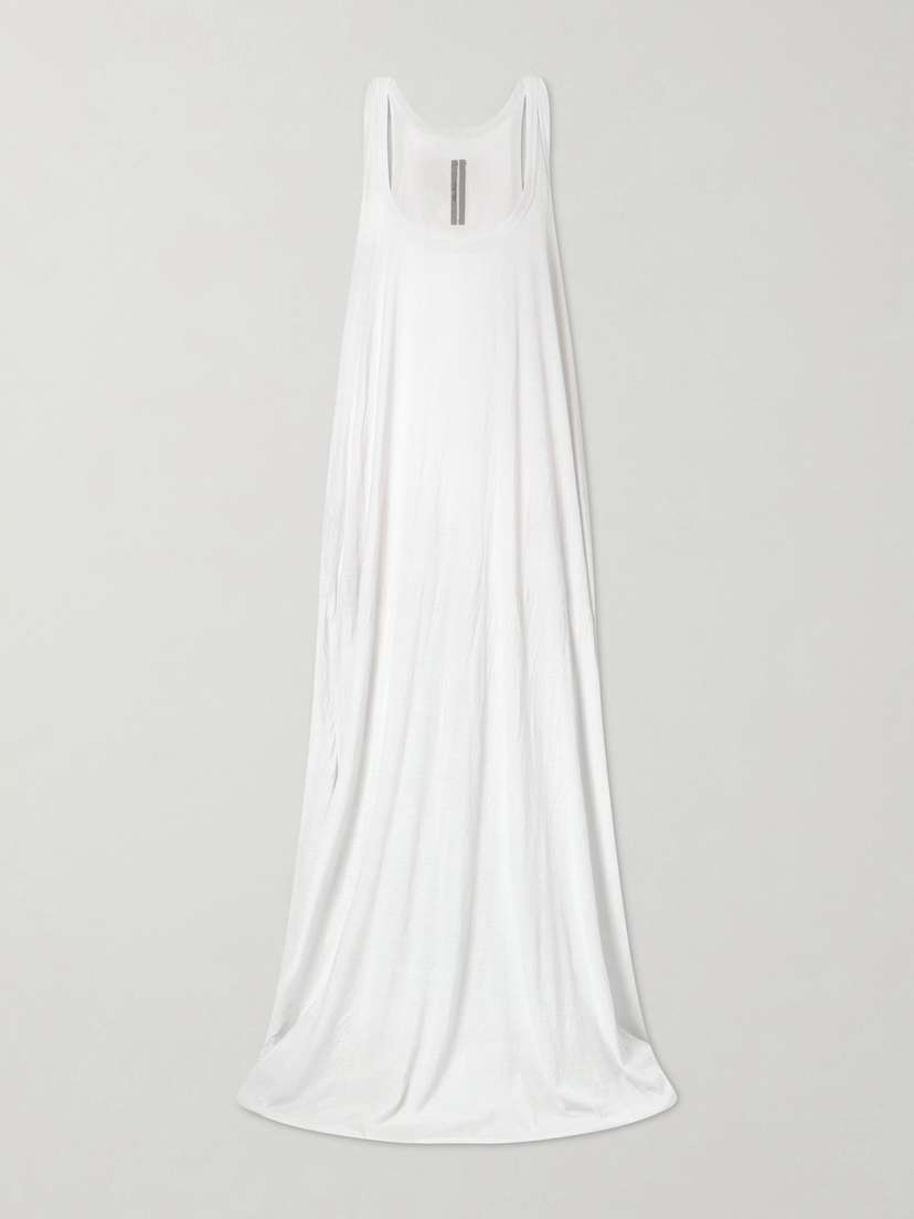 Rick Owens Tank Organic Cotton-jersey Gown