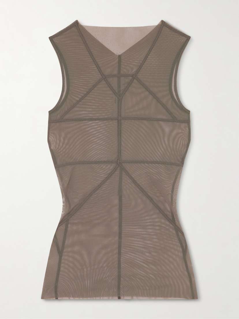 Rick Owens Stretch-mesh Top