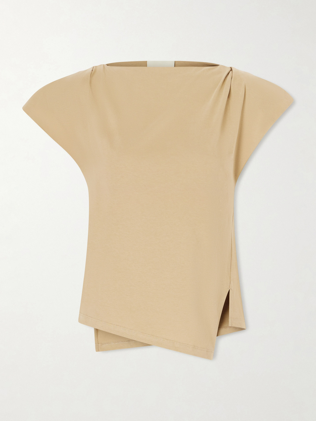 Sebani Asymmetric Cotton-Jersey T-Shirt
