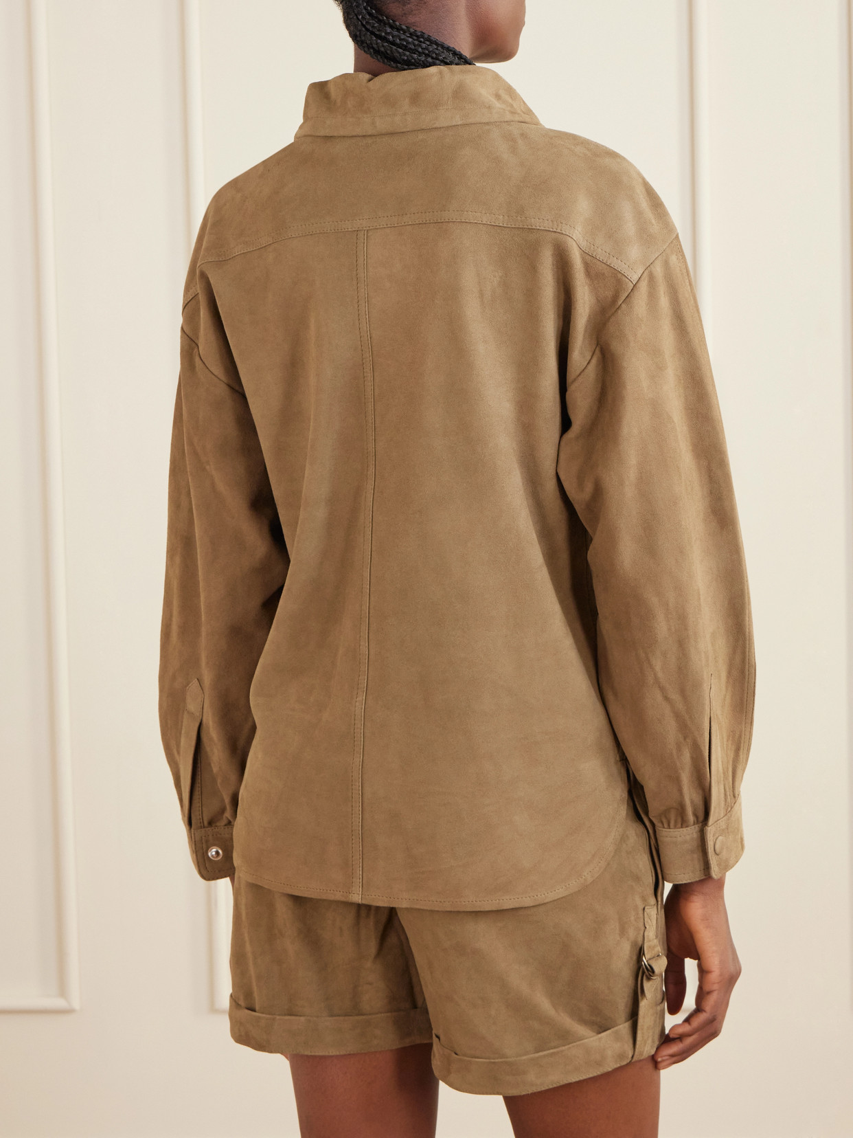 Maldia Suede Overshirt