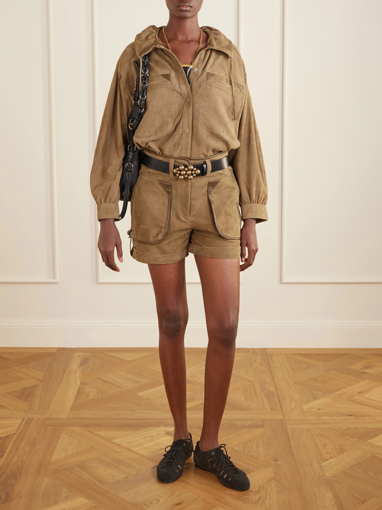 Maldia Suede Overshirt