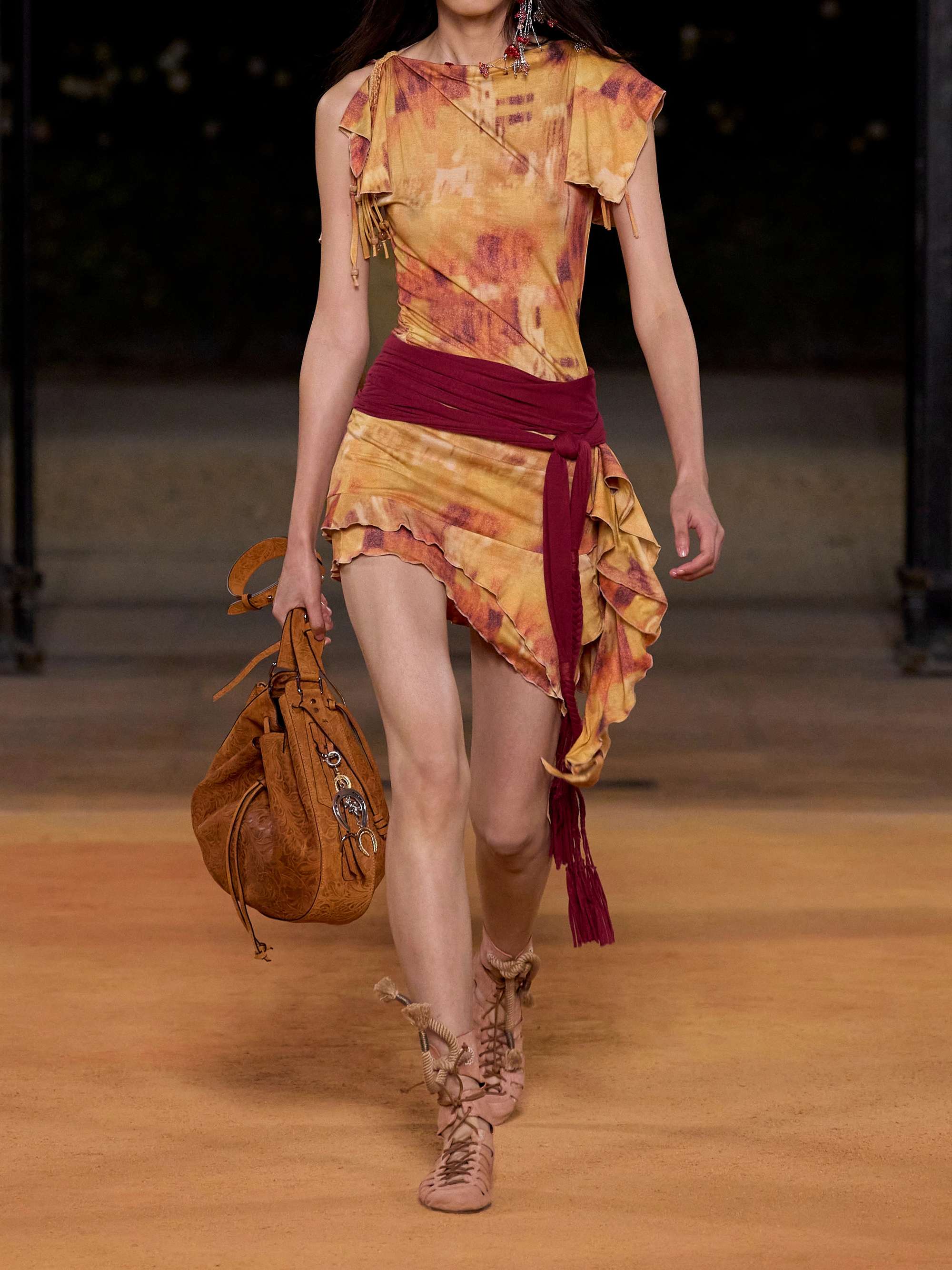 ISABEL MARANT Janick draped cotton-jersey mini dress | NET-A-PORTER