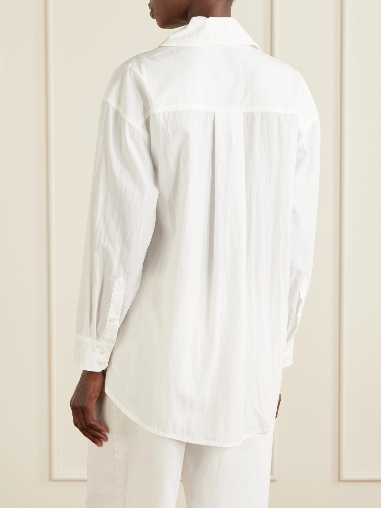 Chely Appliquéd Tencel Lyocell Shirt