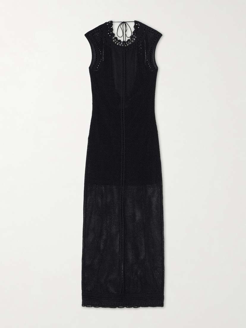 Isabel Marant Metaya Crocheted Cotton-blend Coverup - Women's Clothing