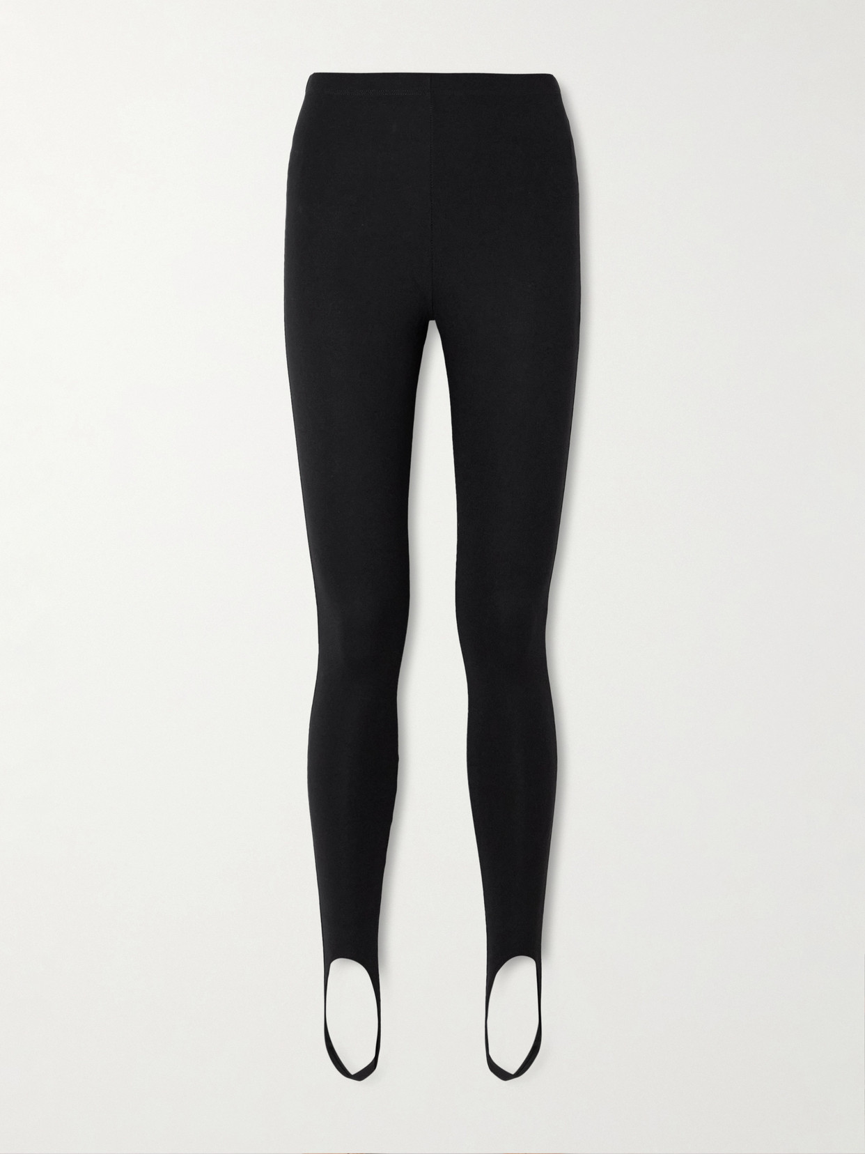 Leset Rio Stretch-ponte Stirrup Leggings In Animal Print