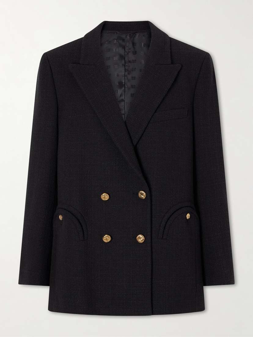 Blazé Milano Missy Everynight Cotton-blend Tweed Blazer - Women's Clothing
