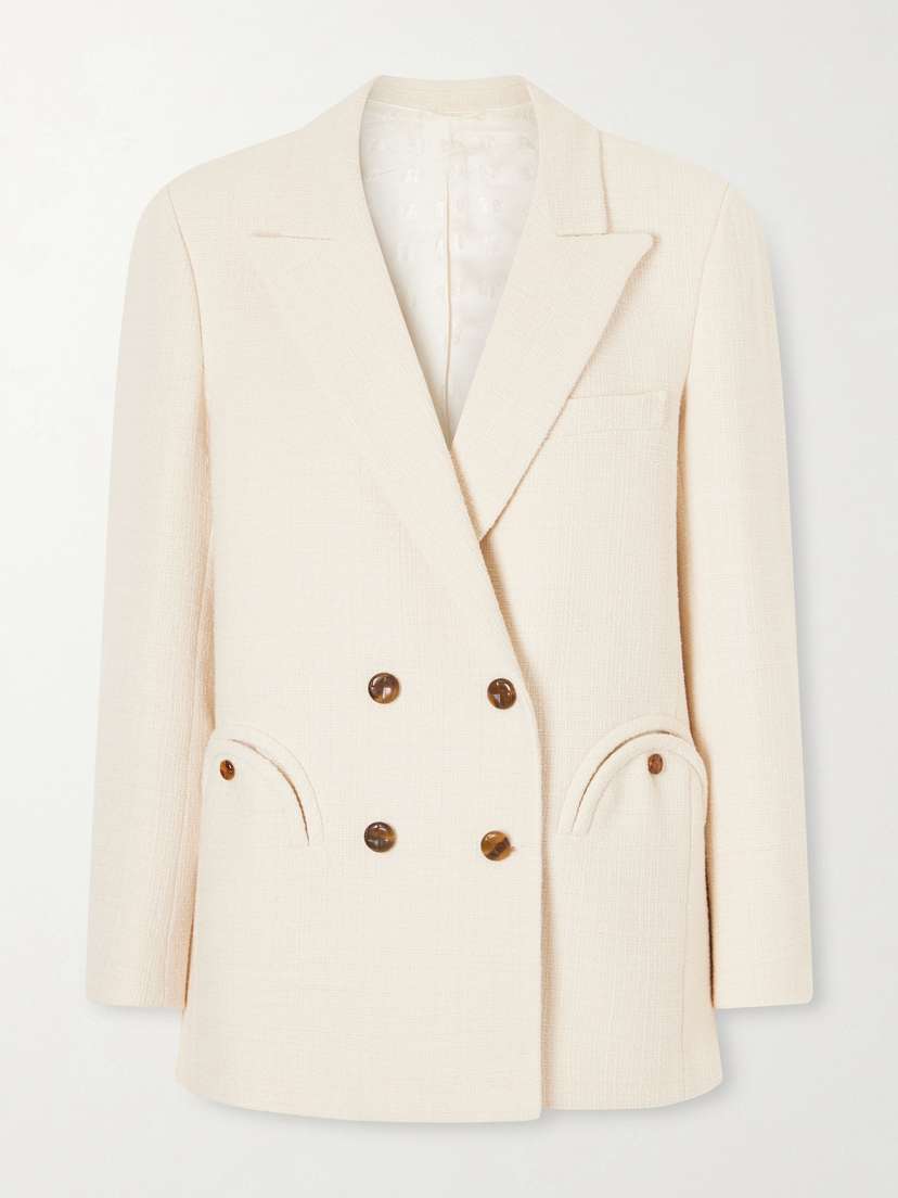 Blazé Milano Missy Everynight Cotton-blend Tweed Blazer - Women's Clothing