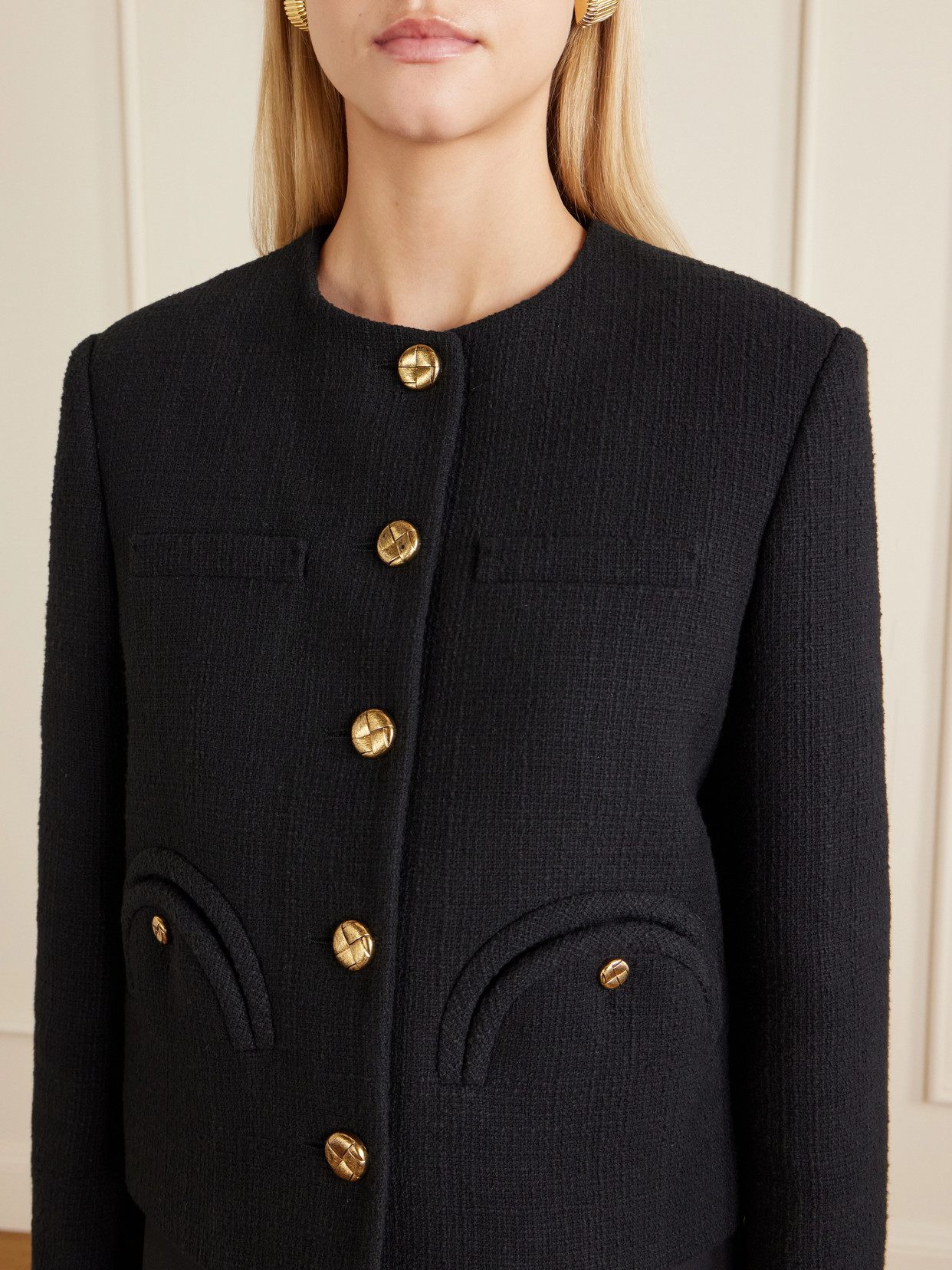 Blazé Milano - Missy Shamo Cotton-Blend Tweed Jacket