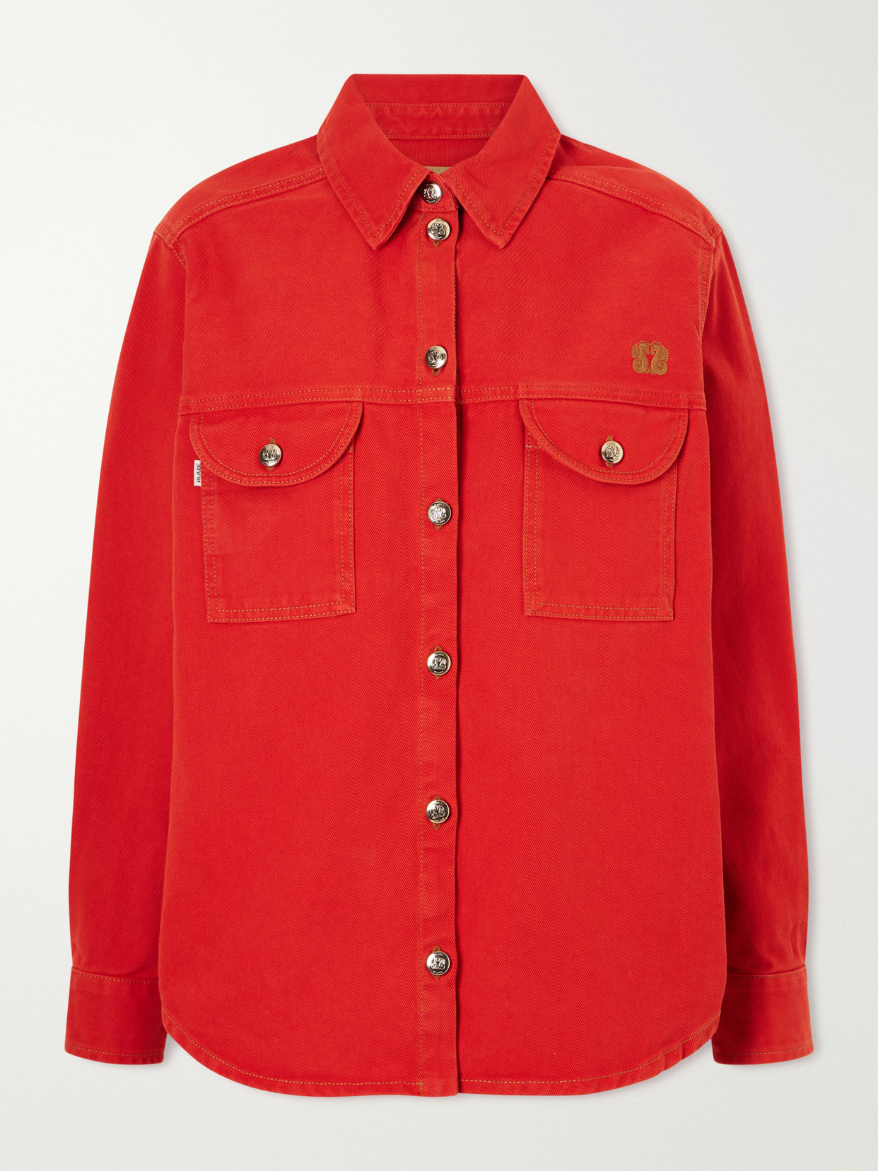 Blazé Milano - Berber Embroidered Denim Shirt