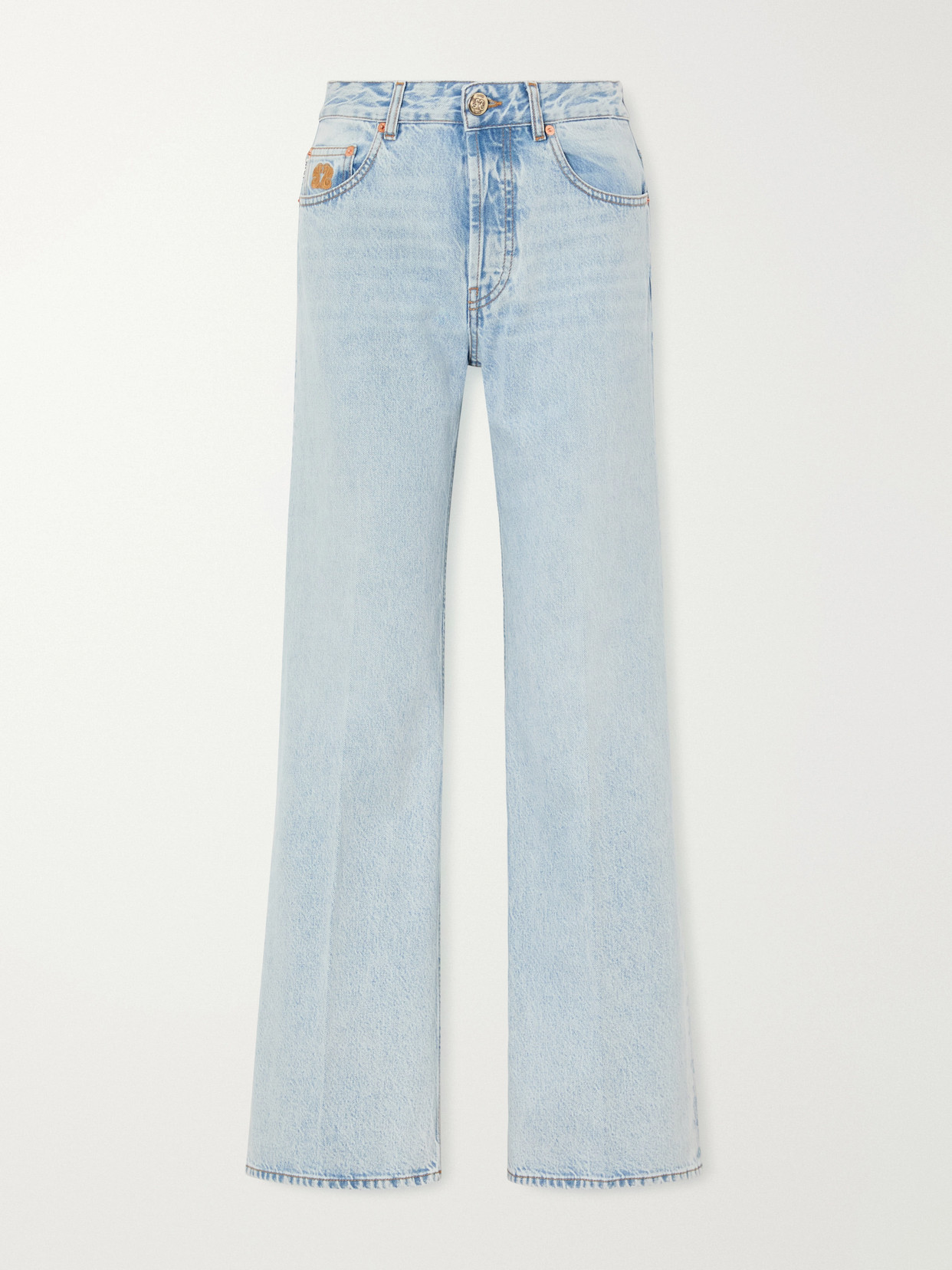 Blazé Milano - Nariida Maline Mid-Rise Wide-Leg Jeans