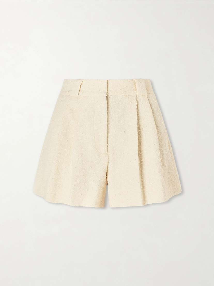 Blazé Milano Orinda Cotton-blend Tweed Shorts