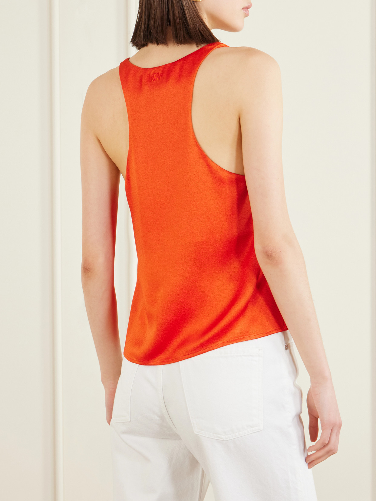Blazé Milano - Novalis Merens Satin-Crepe Tank