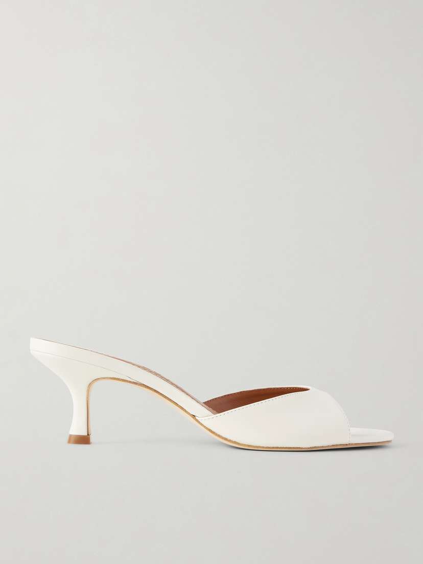 Staud Brigitte Leather Mules