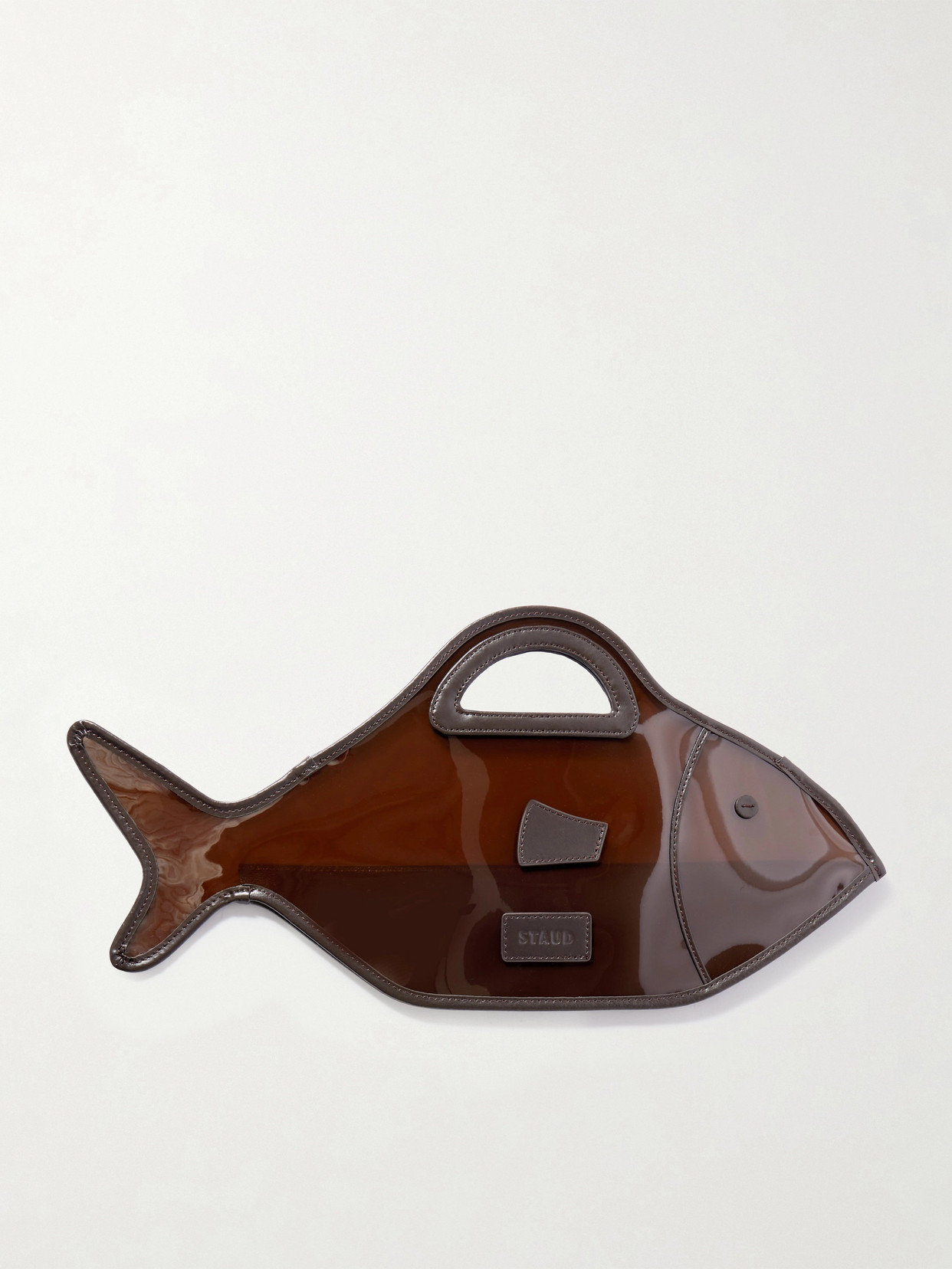 Cleo Leather-Trimmed Pvc Tote