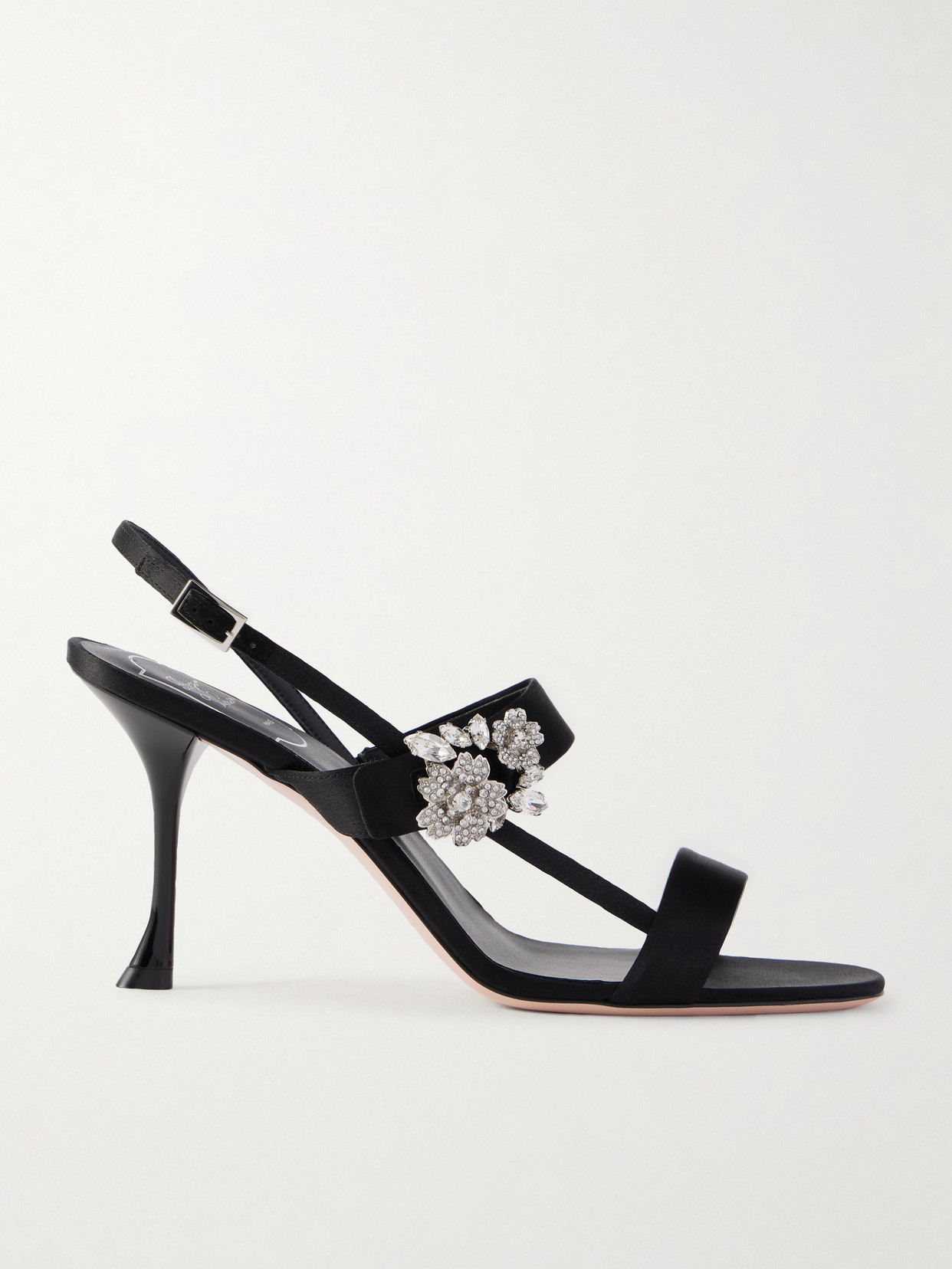 Mini Bouquet 85 Crystal-Embellished Sandals