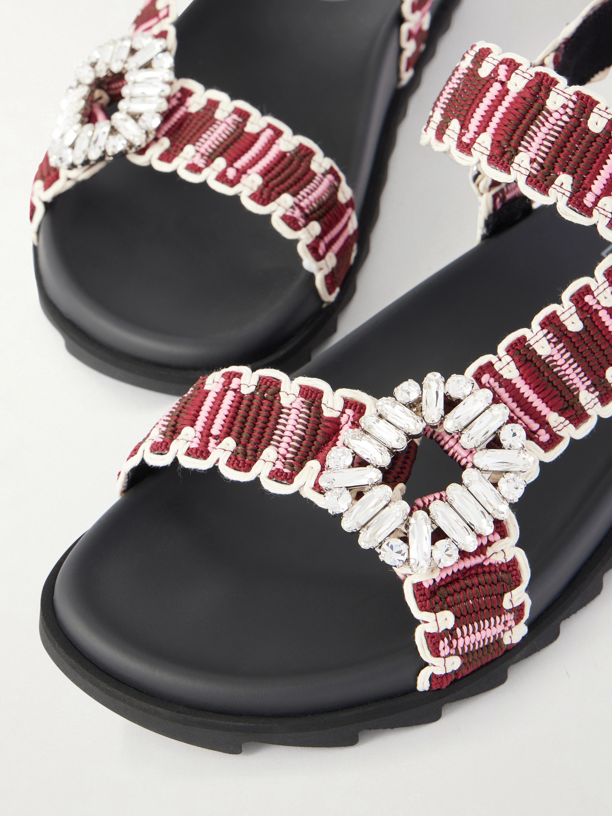Embellished Flat Sandals