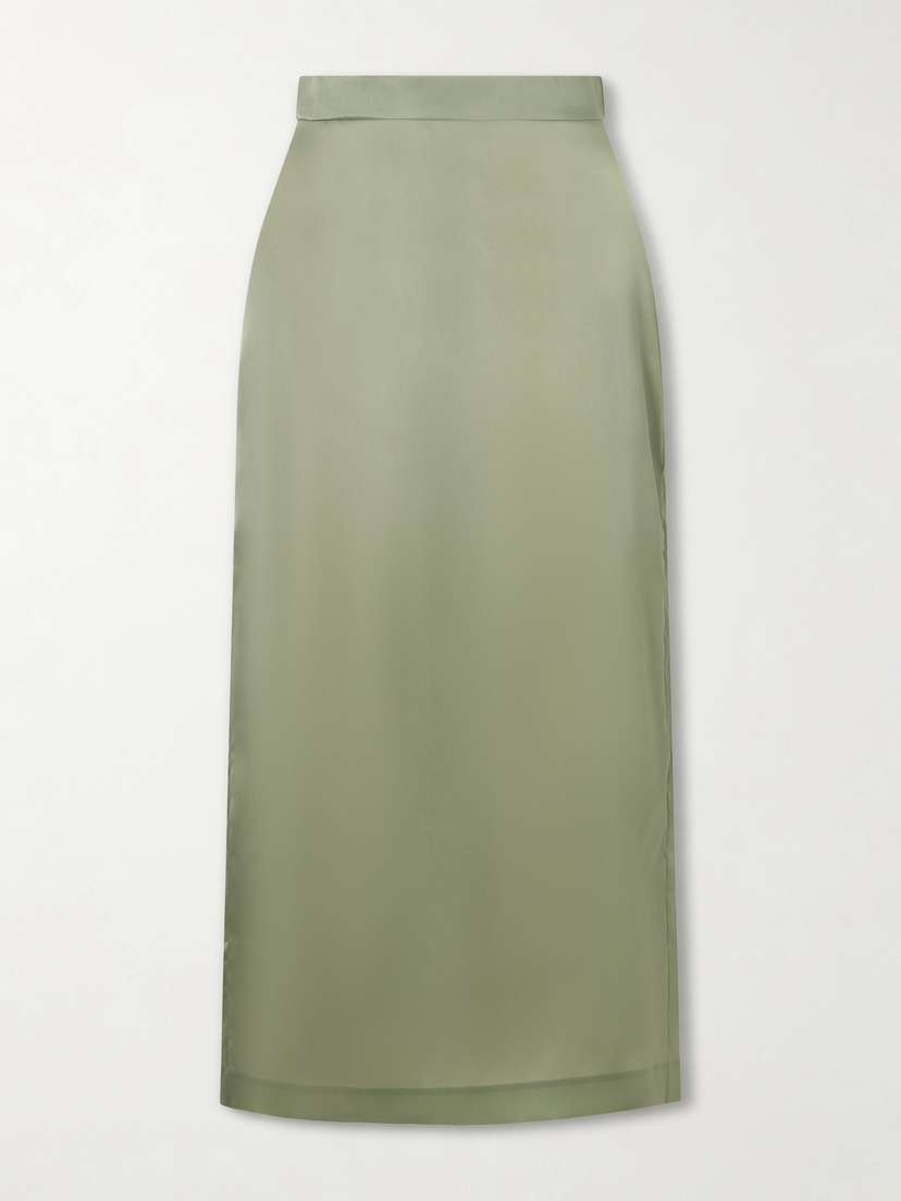 Heirlome Irene Silk-organza Maxi Skirt
