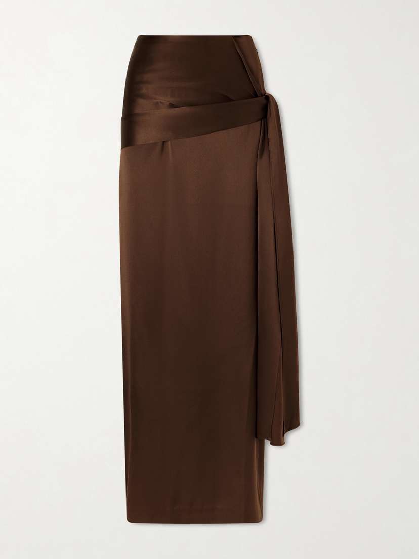 Heirlome Mila Silk Maxi Skirt