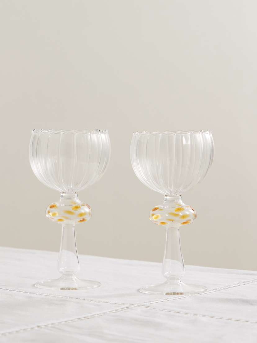 Gohar World Istanbul Set Of Two Wine Glasses