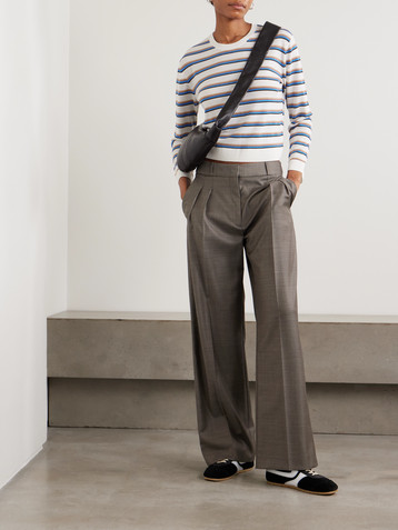 LESET James striped merino wool sweater