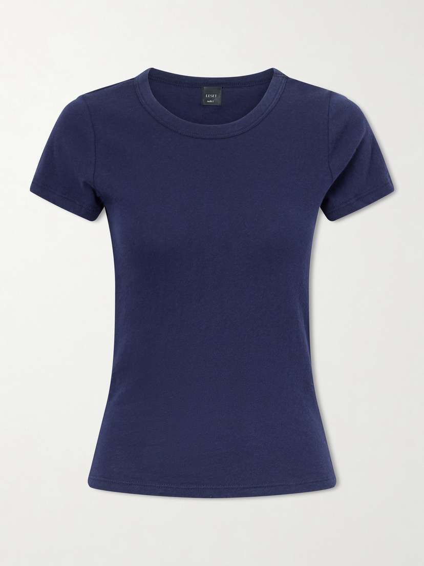LESET Laura Cotton-jersey T-shirt