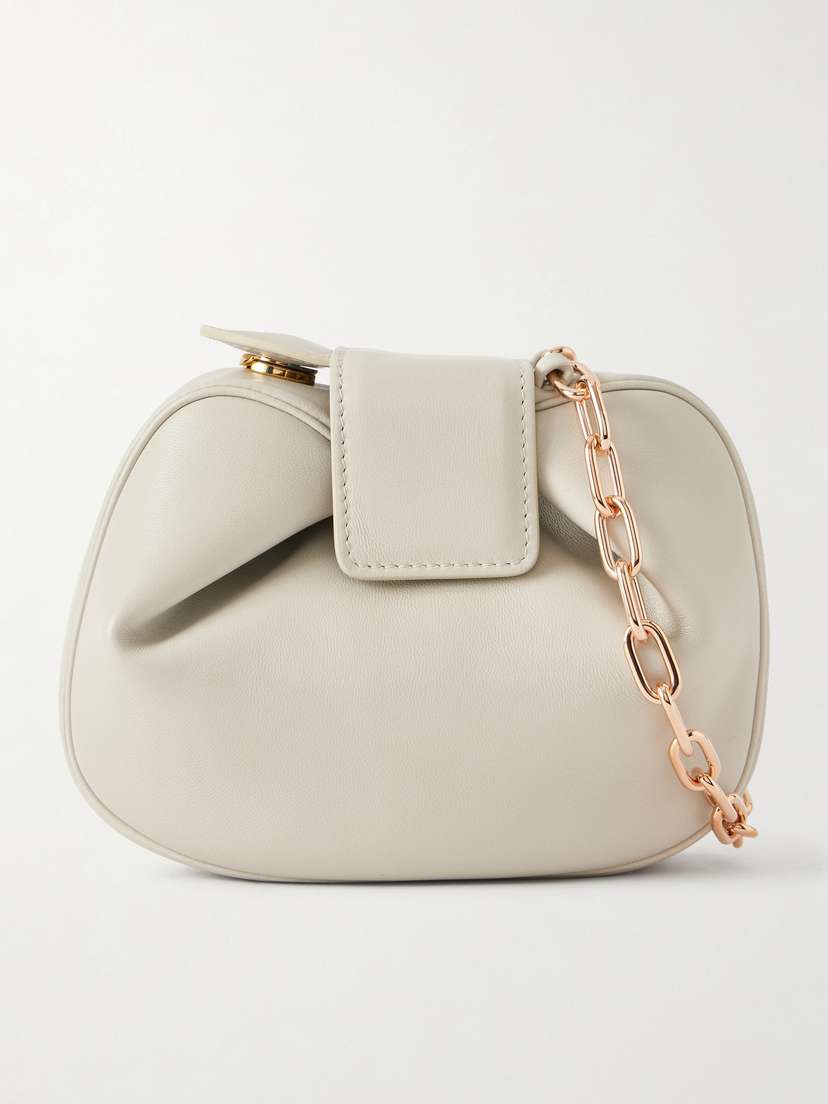 Gabriela Hearst Soft Demi Leather Clutch
