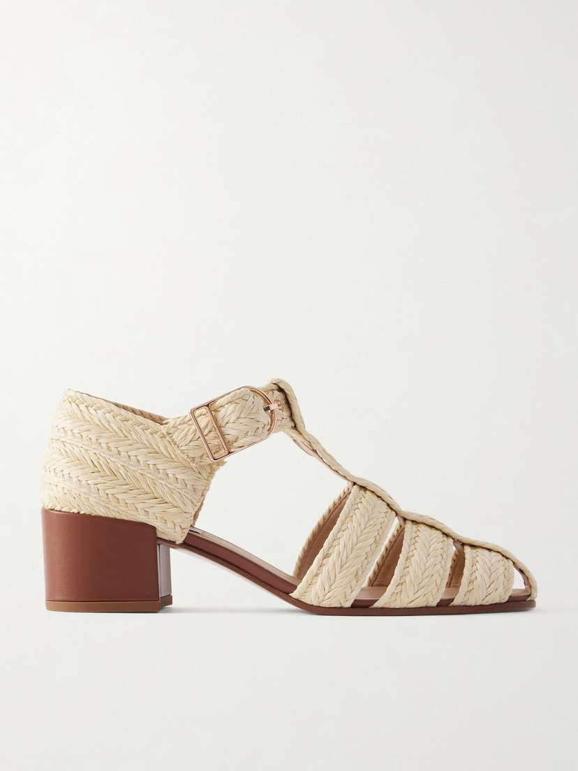 Gabriela Hearst Lyle 50 Raffia Sandals
