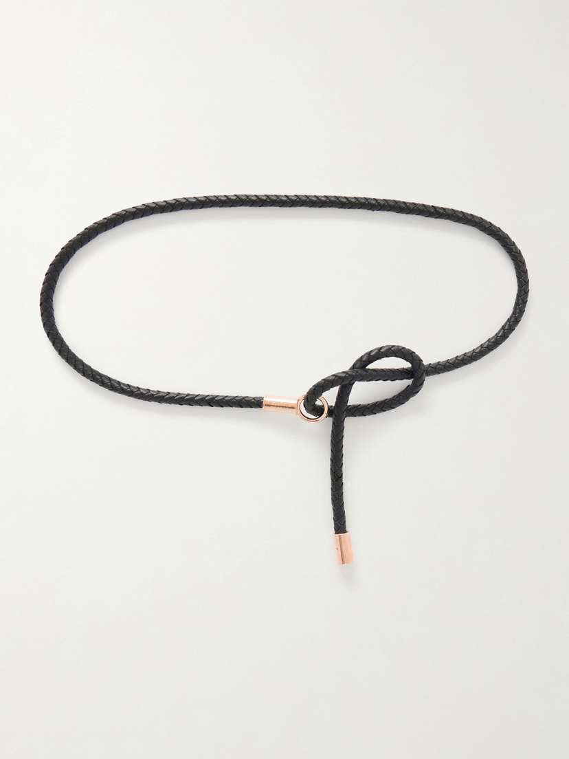 Gabriela Hearst Woven Leather Belt