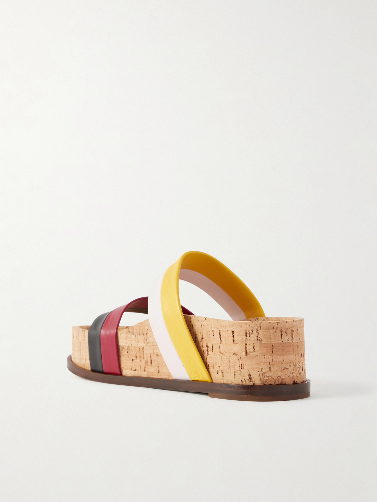 Striker Leather Platform Sandals