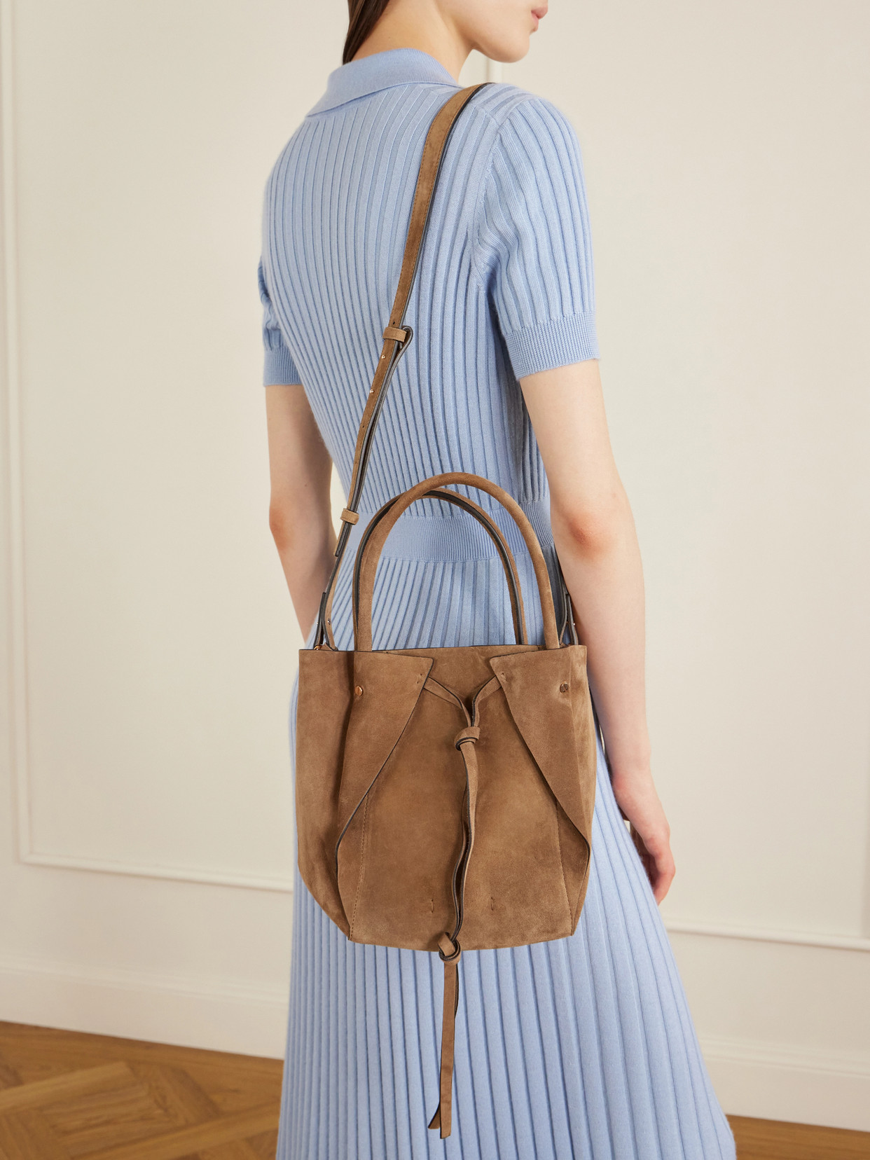 Marija Small Suede Tote