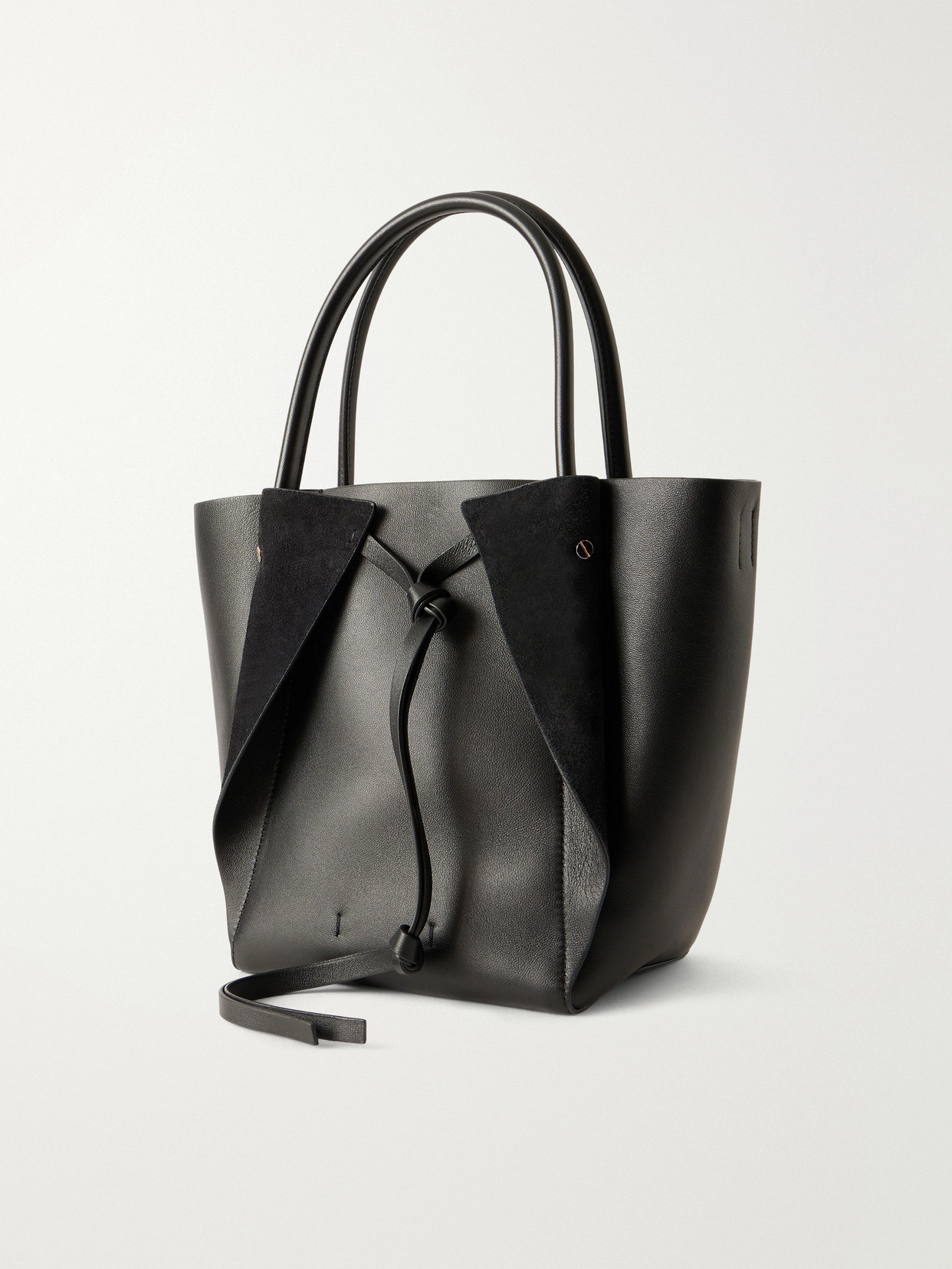 Marija Small Suede And Leather Tote